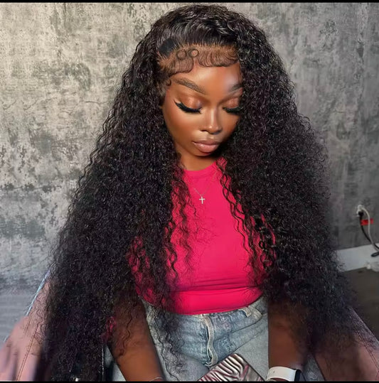 Deep wave wigs